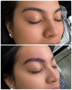 Eyebrow Tattoo result by Browbladedink in Irvine, CA