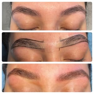 Eyebrow Tattoo result by Browbladedink in Irvine, CA
