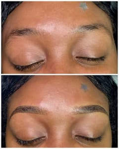 Eyebrow Tattoo result by Browbladedink in Irvine, CA