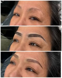 Eyebrow Tattoo result by Browbladedink in Irvine, CA
