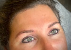 Eyebrow Tattoo result by BrowCo Lash & Brow Studio in Mitchell, SD