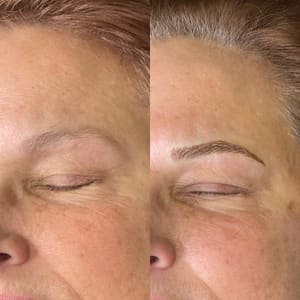 Eyebrow Tattoo result by BrowCo Lash & Brow Studio in Mitchell, SD
