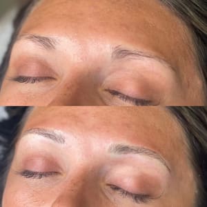 Eyebrow Tattoo result by BrowCo Lash & Brow Studio in Mitchell, SD