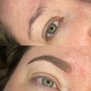 Eyebrow Tattoo result by BrowDown Beauty in St Louis Park, MN