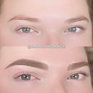 Eyebrow Tattoo result by Browed & Bougie in West Palm Beach, FL
