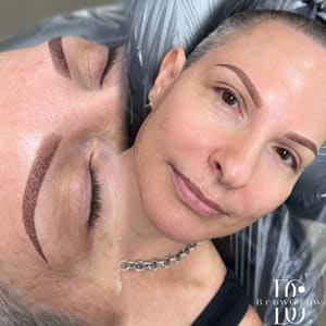 Eyebrow Tattoo result by BrowGlow Permanent Makeup in Houston, TX