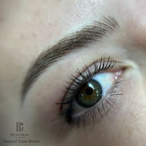 Eyebrow Tattoo result by BrowGlow Permanent Makeup in Houston, TX