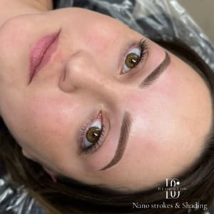 Eyebrow Tattoo result by BrowGlow Permanent Makeup in Houston, TX