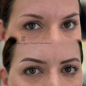 Eyebrow Tattoo result by BrowGlow Permanent Makeup in Houston, TX