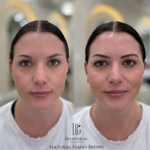 Eyebrow Tattoo result by BrowGlow Permanent Makeup in Houston, TX