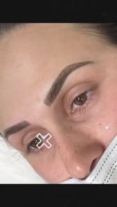 Eyebrow Tattoo result by Browhaus Academy – Permanent Makeup & Microblading Classes in Medford, NJ
