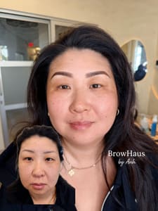 Eyebrow Tattoo result by BrowHaus by Anh in Hermosa Beach, CA
