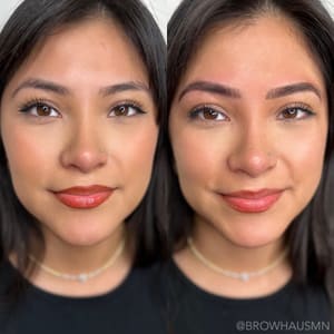 Eyebrow Tattoo result by BrowHaus Cosmetic Tattoo in Richfield, MN