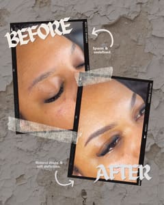 Eyebrow Tattoo result by Browhaus Ink in Brooklyn, NY
