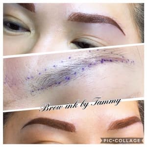Eyebrow Tattoo result by Browink By Tammy Located Inside isalon in Spring, TX