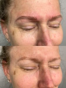 Eyebrow Tattoo result by BrowInk in Huffman, TX