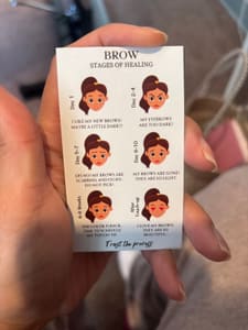 Eyebrow Tattoo result by BrowKat in Wyoming, PA