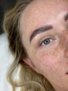Eyebrow Tattoo result by BrowLine studio in Pflugerville, TX