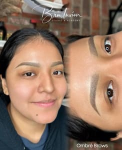 Eyebrow Tattoo result by Browlusion in Amityville, NY
