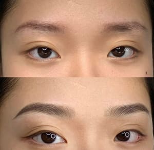 Eyebrow Tattoo result by BrowMasterybyKaylie in Stanton, CA