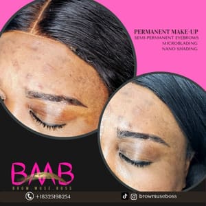 Eyebrow Tattoo result by Browmuseboss in Houston, TX