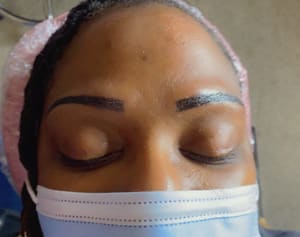 Eyebrow Tattoo result by Brown Sugar Brows in South Fulton, GA