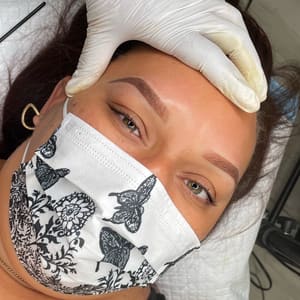 Eyebrow Tattoo result by BrowNow Studio in Clermont, FL