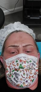 Eyebrow Tattoo result by Browrepublic Permanent Makeup Microblading Studio & School in Killeen, TX