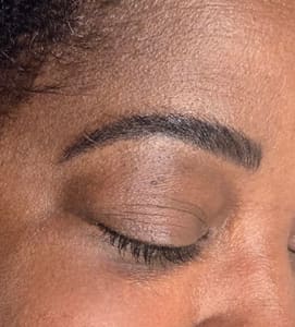 Eyebrow Tattoo result by Brows 24/7 Permanent Makeup in Omaha, NE