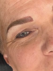 Eyebrow Tattoo result by Brows 24/7 Permanent Makeup in Omaha, NE