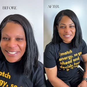 Eyebrow Tattoo result by Brows and Beauty Bar NYC- Microshading & Ombre Brows - Brooklyn NY in Brooklyn, NY