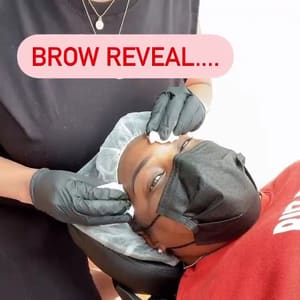 Eyebrow Tattoo result by Brows and Beauty Bar NYC- Microshading & Ombre Brows - Brooklyn NY in Brooklyn, NY