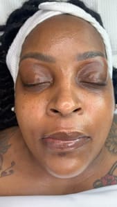 Eyebrow Tattoo result by Brows and Beauty by Q in Brooklyn, NY