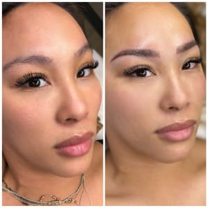 Eyebrow Tattoo result by Brows and Beauty by Sarah in Perris, CA