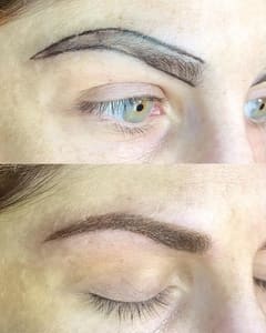 Eyebrow Tattoo result by Brows and Beauty in Humble, TX