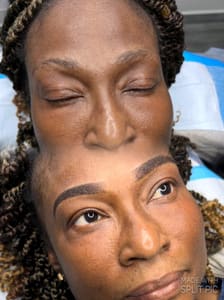 Eyebrow Tattoo result by Brows and Beauty Spot in Beltsville, MD