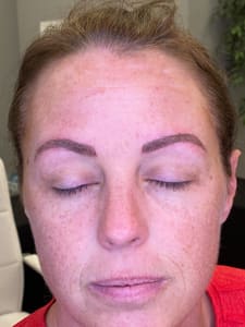 Eyebrow Tattoo result by Brows and Beyond in Dayton, OH