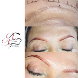 Eyebrow Tattoo result by Brows And Beyond Studio in Broadview Heights, OH