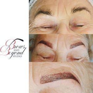 Eyebrow Tattoo result by Brows And Beyond Studio in Broadview Heights, OH