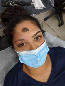 Eyebrow Tattoo result by Brows and Botanicals LLC in Sterling Heights, MI