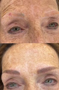 Eyebrow Tattoo result by Brows and Glow by Marisa in Boca Raton, FL