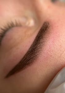 Eyebrow Tattoo result by Brows and Lashes by Erika C. in Miami Beach, FL