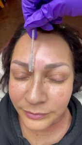 Eyebrow Tattoo result by Brows and Lashes by Garza in Chino, CA