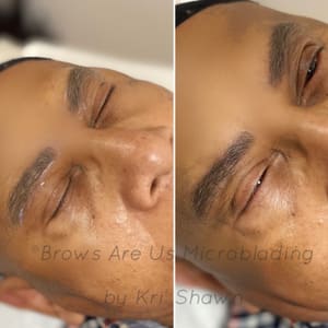 Eyebrow Tattoo result by Brows Are Us in Burlington, NC