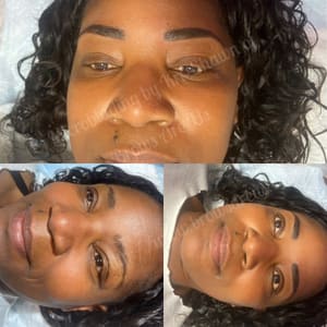Eyebrow Tattoo result by Brows Are Us in Burlington, NC