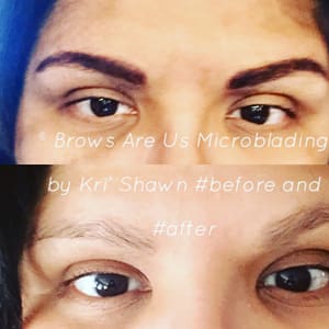 Eyebrow Tattoo result by Brows Are Us in Burlington, NC
