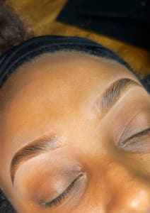 Eyebrow Tattoo result by Brows Bakersfield by Herbeautyrm in Bakersfield, CA