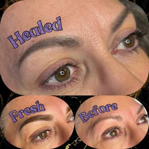 Eyebrow Tattoo result by Brows & Beauty by Brittney in Meadville, PA