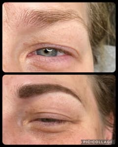 Eyebrow Tattoo result by Brows & Beauty by Brooke in Fremont, NE