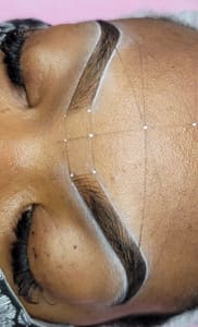 Eyebrow Tattoo result by Brows & Beauty by Crystal Blue in Lumberton, NC